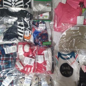 Large Lot 19 Items Brand New with Tags Children's Clothing 90% off MSRP
